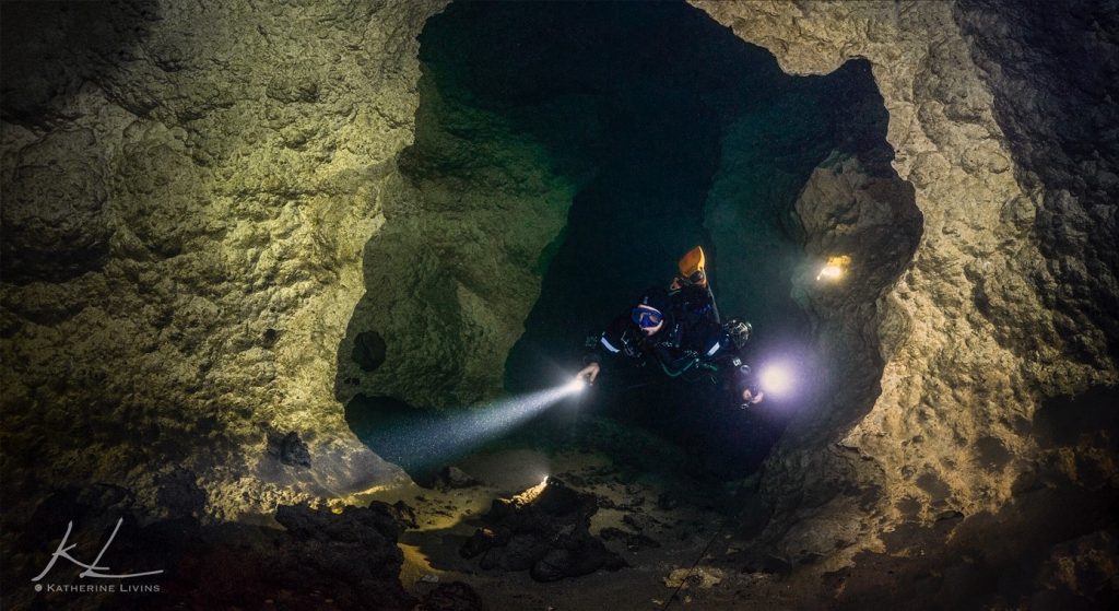 Lights are an integral part of safely experiencing a cave.