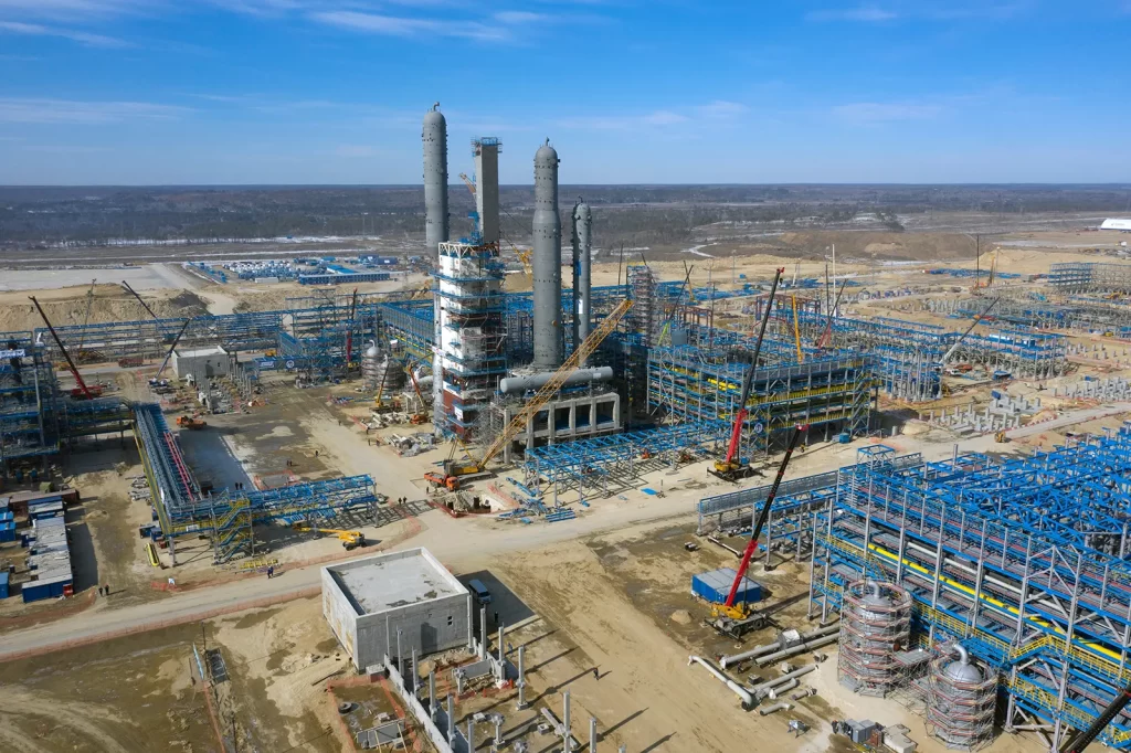 Gazprom's Amur Gas Processing Plant