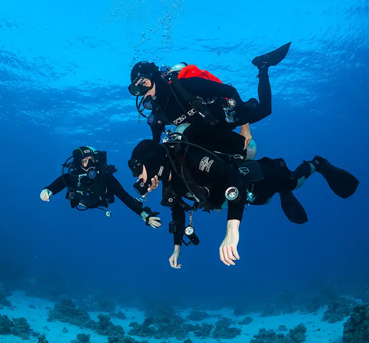 technical diver rescue