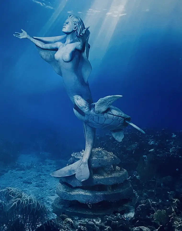 Angel of the Reef, by Simon Morris