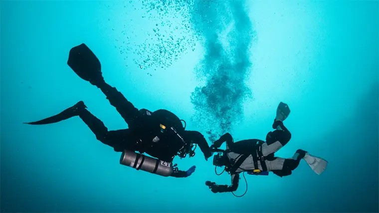 scuba divers