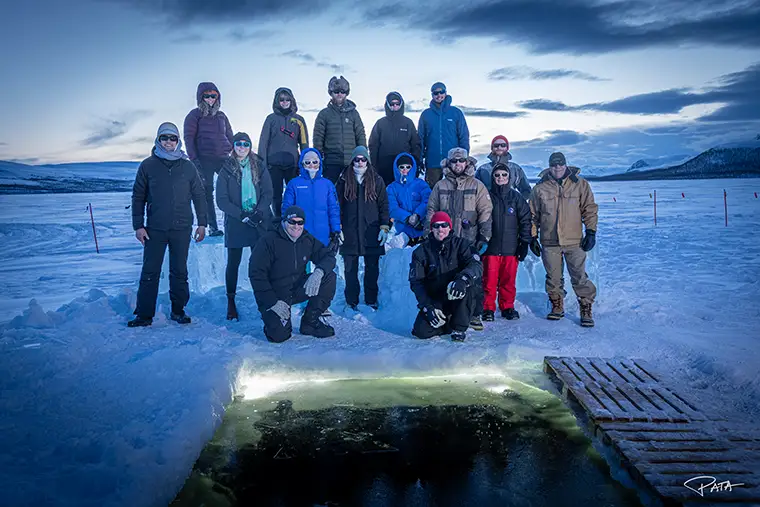 Polar Research Diving program class