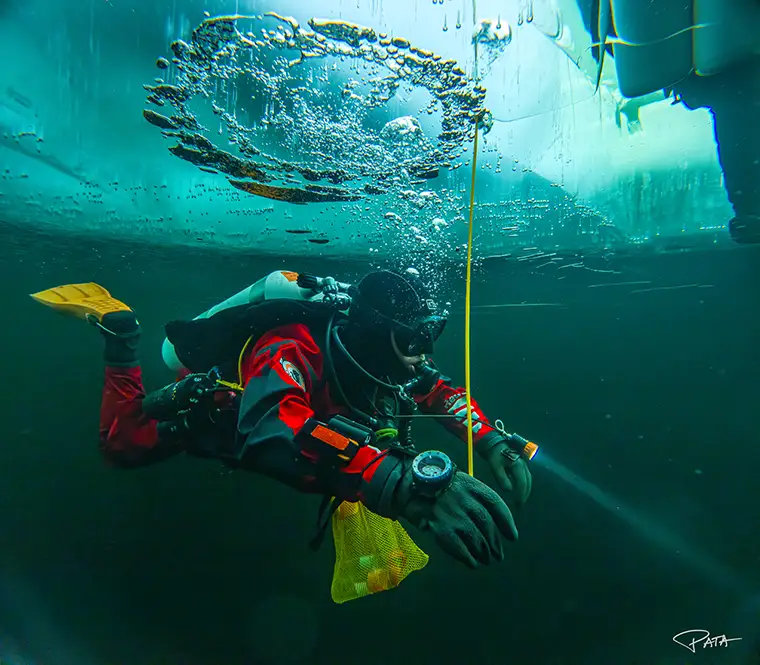 ice diving