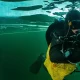 diving under ice