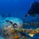 Martin Baltimore wreck underwater