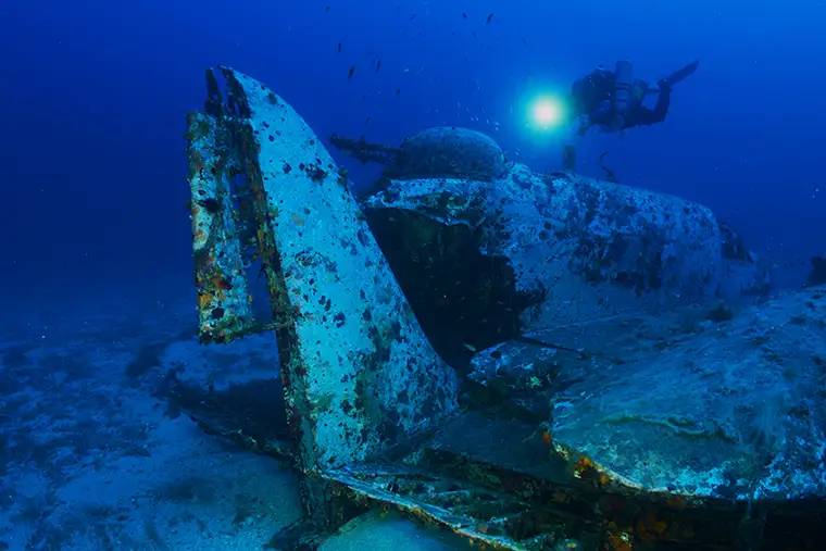 Rear section of the fuselage