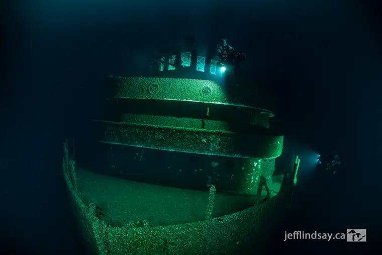 wreck diving