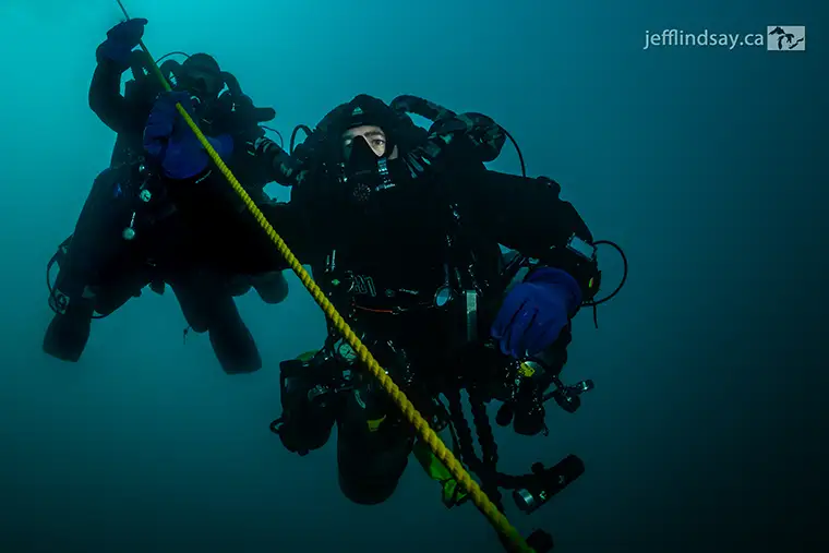 rebreather divers