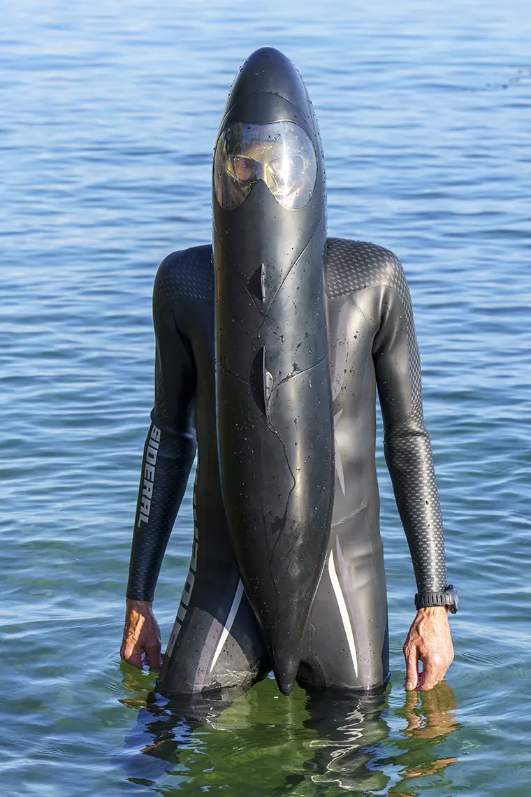 Hydrophilis ready to dive