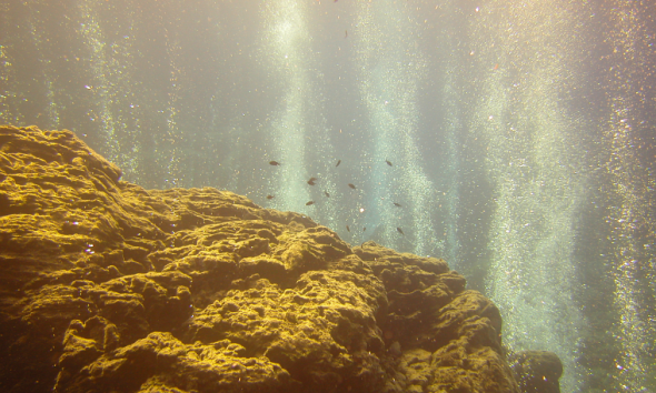 underwater volcano